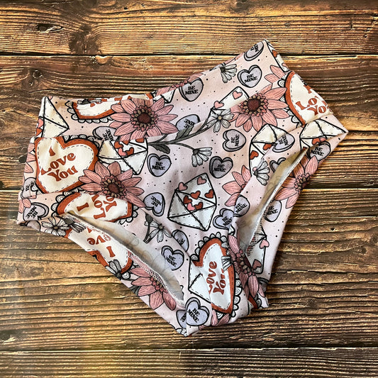Mama Undies | XS | Booty | Low Rise | Love Letter