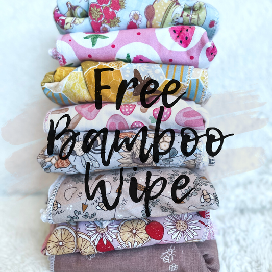 FREE BAMBOO WIPE - LIMIT 1 PER ORDER